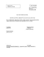 MIL MIL-H-52641A Notice 1 - Cancellation
