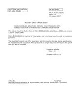 MIL MIL-H-81581/2A Notice 1 - Inactivation