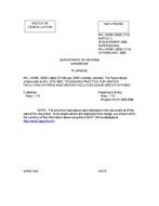 MIL MIL-HDBK-1003/1 Notice 1 - Cancellation