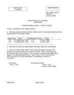 MIL MIL-HDBK-1003/7 Change Notice 1