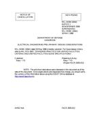 MIL MIL-HDBK-1004/1 Notice 1 - Cancellation