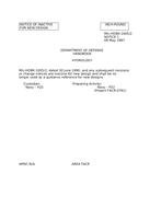 MIL MIL-HDBK-1005/2 Notice 1 - Inactivation