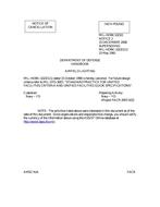 MIL MIL-HDBK-1023/1 Notice 2 - Cancellation