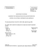 MIL MIL-HDBK-1250A Notice 1 - Inactivation