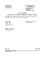 MIL MIL-HDBK-1467 Notice 1 - Validation