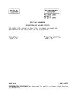 MIL MIL-HDBK-1890 Notice 1 - Validation