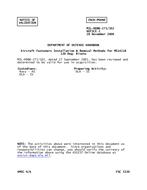 MIL MIL-HDBK-271/102 Notice 2 - Validation