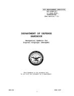MIL MIL-HDBK-857