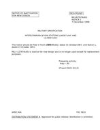 MIL MIL-I-22767A Notice 2 - Inactivation