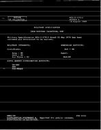 MIL MIL-I-37912 Notice 1 - Validation