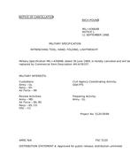 MIL MIL-I-43684B Notice 1 - Cancellation