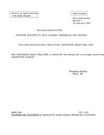 MIL MIL-I-46414A Notice 1 - Inactivation