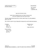MIL MIL-I-81049A Notice 1 - Inactivation