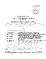 MIL MIL-I-81454 Amendment 3