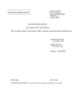 MIL MIL-J-25718B Notice 1 - Cancellation