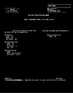 MIL MIL-J-641/1D Notice 1 - Validation