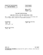 MIL MIL-L-1497F Notice 1 - Inactivation