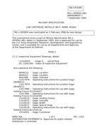 MIL MIL-L-45585D Amendment 1