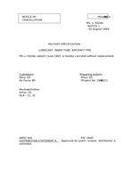 MIL MIL-L-5024A Notice 1 - Cancellation