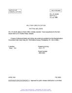 MIL MIL-M-16149G Notice 1 - Cancellation