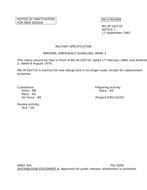 MIL MIL-M-18371E Notice 1 - Inactivation