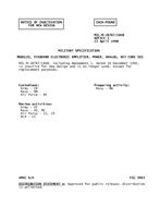 MIL MIL-M-28787/184B Notice 1 - Inactivation