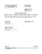MIL MIL-M-28787/364 Notice 1 - Inactivation