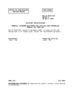 MIL MIL-M-28787/367 Notice 1 - Inactivation
