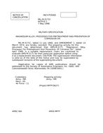 MIL MIL-M-3171C Notice 1 - Cancellation