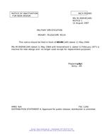 MIL MIL-M-45659C Notice 1 - Inactivation