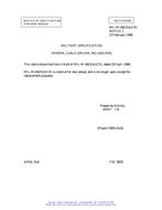 MIL MIL-M-49231A Notice 1 - Inactivation