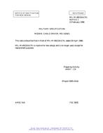 MIL MIL-M-49232A Notice 1 - Inactivation