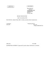 MIL MIL-M-49275/1 Notice 2 - Cancellation