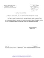 MIL MIL-M-63304A Notice 1 - Inactivation