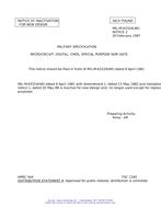 MIL MIL-M-63324A Notice 2 - Inactivation