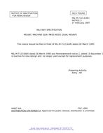 MIL MIL-M-71213 Notice 3 - Inactivation