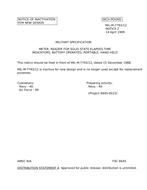 MIL MIL-M-7793/12 Notice 2 - Inactivation