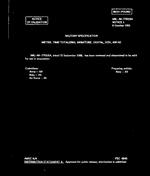 MIL MIL-M-7793/6A Notice 1 - Validation