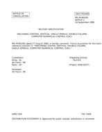 MIL MIL-M-80269 Notice 1 - Cancellation