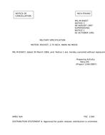 MIL MIL-M-85657 Notice 2 - Cancellation