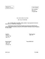 MIL MIL-N-43181B Notice 1 - Cancellation
