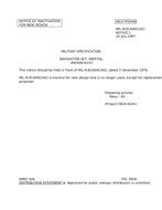 MIL MIL-N-81604C Notice 1 - Inactivation