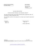 MIL MIL-O-23678B Notice 1 - Inactivation