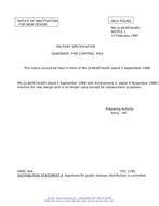 MIL MIL-Q-46387A Notice 1 - Inactivation