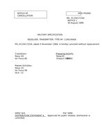 MIL MIL-R-23417/25A Notice 1 - Cancellation