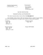 MIL MIL-R-46085B Notice 2 - Inactivation