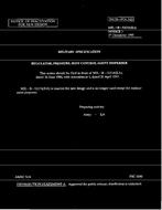 MIL MIL-R-51516 Notice 1 - Inactivation