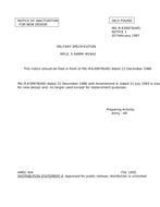 MIL MIL-R-63997B Notice 1 - Inactivation