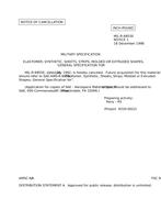 MIL MIL-R-6855E Notice 1 - Cancellation