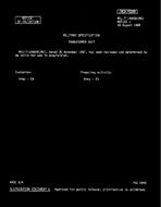 MIL MIL-T-14605A Notice 1 - Validation